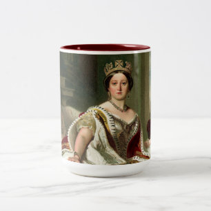 Tasse 2 Couleurs Portrait de la Reine Victoria