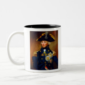 Tasse 2 Couleurs Portrait de l'amiral Horatio Nelson