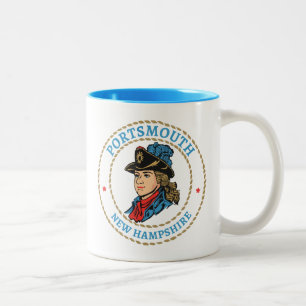 Tasse 2 Couleurs Portsmouth New Hampshire Colonial