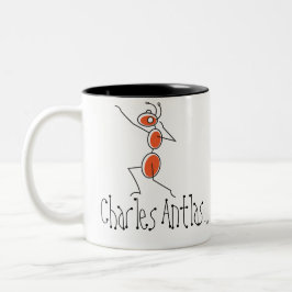 Tasse 2 Couleurs Pose de Charles Antlas™_classic