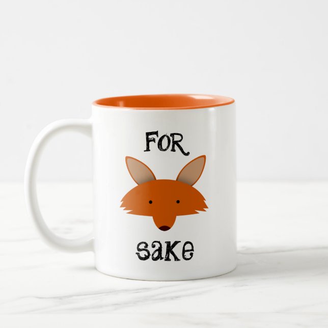 Tasse 2 Couleurs Pour le renard (Gauche)