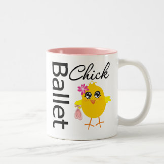 Tasse 2 Couleurs Poussin de ballet
