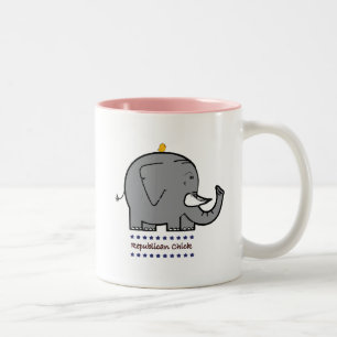 Tasse 2 Couleurs poussin républicain