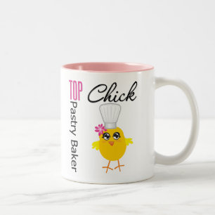 Tasse 2 Couleurs Poussin supérieur de pâtisserie
