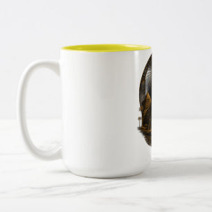 Tasse 2 Couleurs Pouvoir Tranquille Grande Design Sphinx Egypte