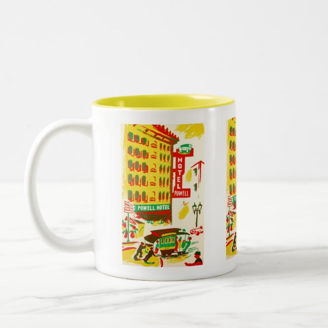 Tasse 2 Couleurs Powell Hotel San Francisco (Gauche)