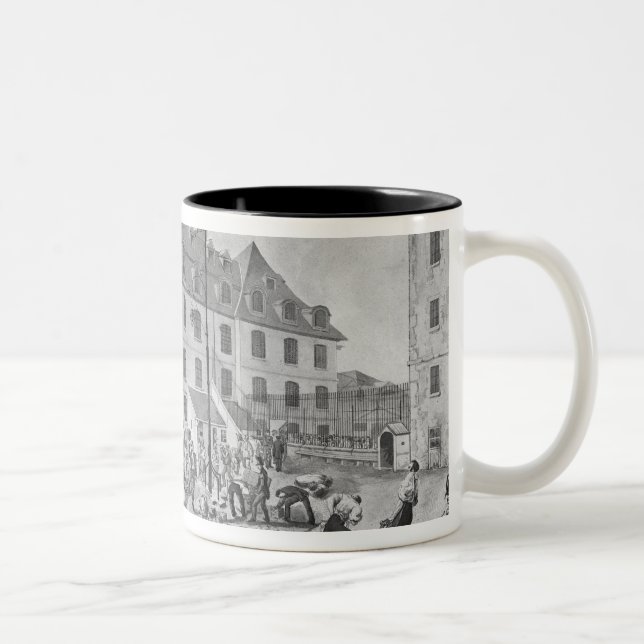 Tasse 2 Couleurs Préparation de shackling des convicts (Droit)