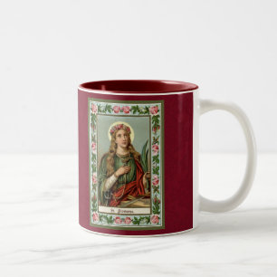 Tasse 2 Couleurs Prière des martyrs de la Sainte Philomena