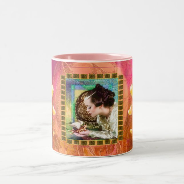 Tasse 2 Couleurs Princesse et Prince de la Grenouille (Centre)