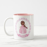 Princesse Ethnique Rose Cute Personnalisée