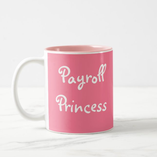 Tasse 2 Couleurs Princesse Funny Woman Manager Nickname de feuille (Gauche)