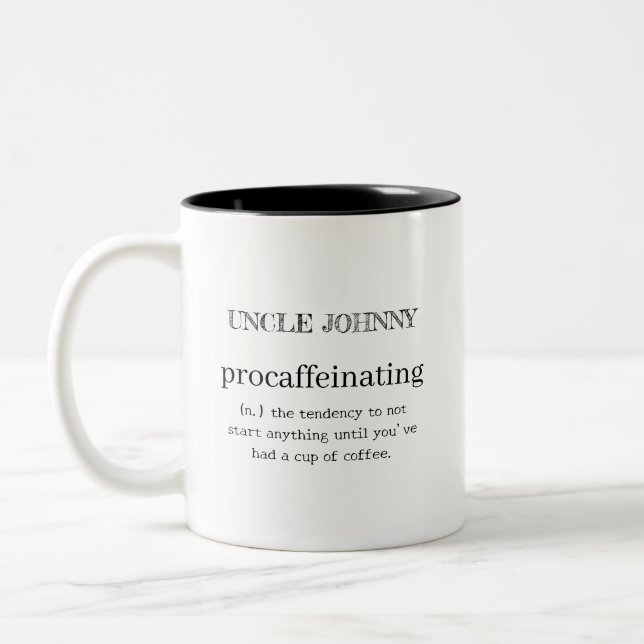 Tasse 2 Couleurs Procaffeinage personnalisé (Gauche)