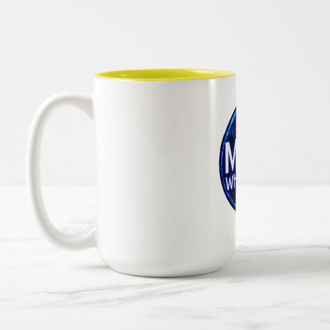 Tasse 2 Couleurs Prof de maths chuchoteur de maths (Gauche)