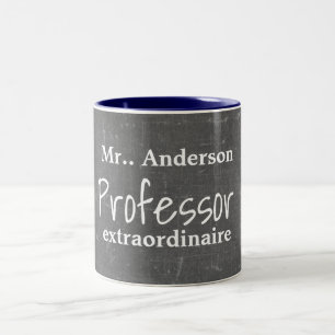 Tasse 2 Couleurs Professeur personnalisé Extraordinaire -