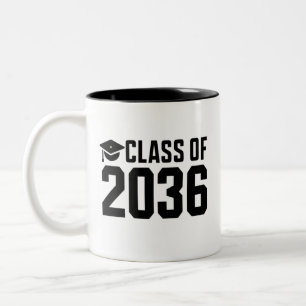 Tasse 2 Couleurs Promotion 2036 Grandis avec moi Retour à l'école