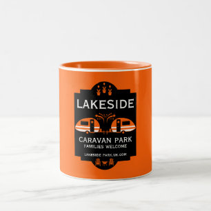 Tasse 2 Couleurs Promotion du camping Caravan