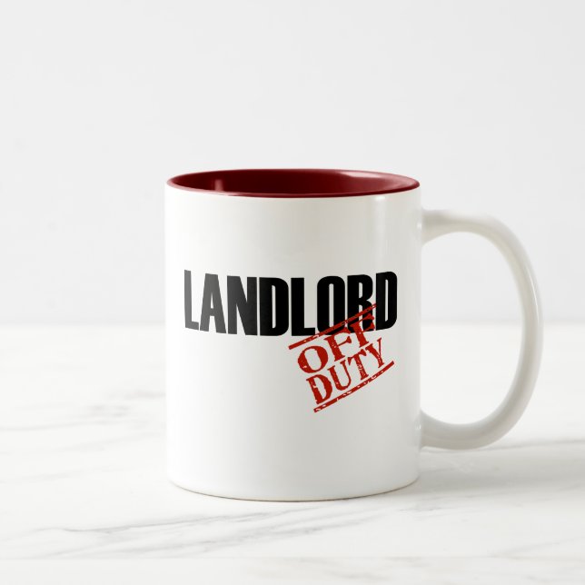 TASSE 2 COULEURS PROPRIÉTAIRE QUI N'EST PAS DE SERVICE (Droit)