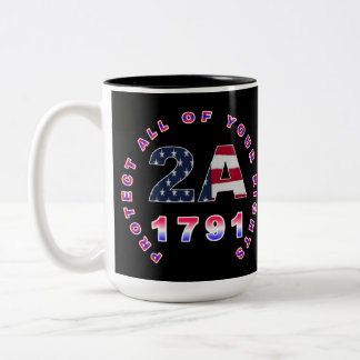 Tasse 2 Couleurs Protégez vos droits 2A