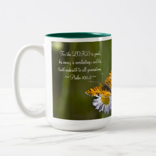 Tasse 2 Couleurs Psaume 100:5