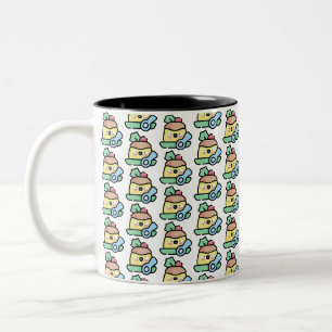 Tasse 2 Couleurs pudding de noël