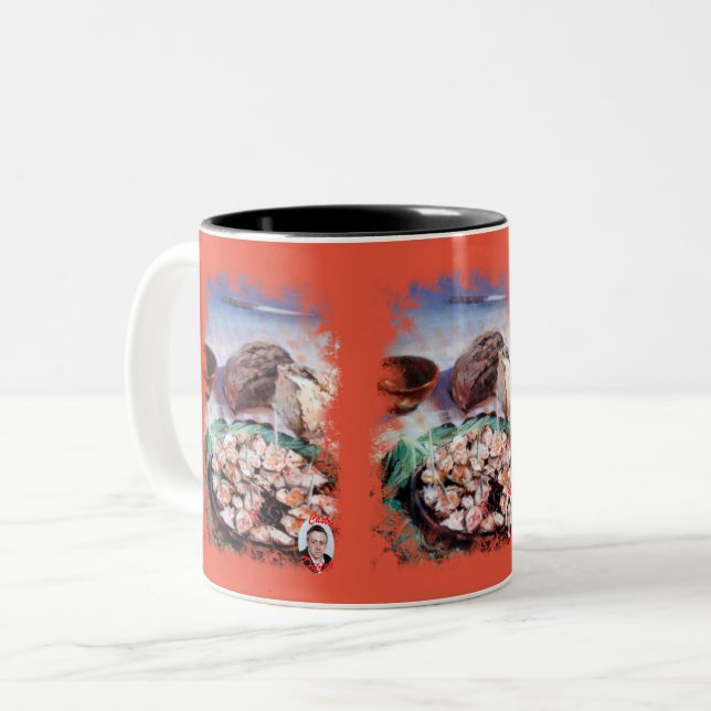 Tasse 2 Couleurs Pulpo a la gallega (Devant gauche)