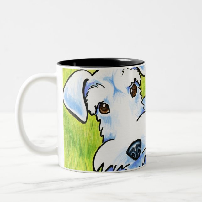 Tasse 2 Couleurs Pure Schnauzer (Gauche)