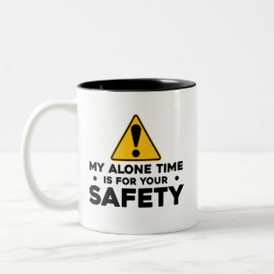 Tasse 2 Couleurs Quarantine 2020 Distances sociales Introvert Café