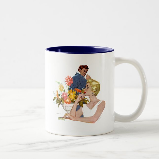 Tasse 2 Couleurs Quartier Anniversaire 2 (Droit)
