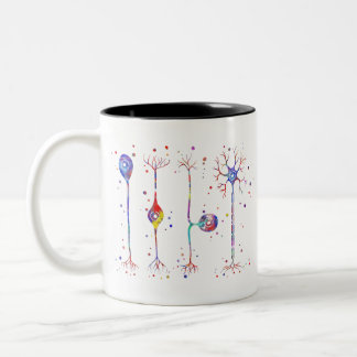 Tasse 2 Couleurs Quatre types de neurones