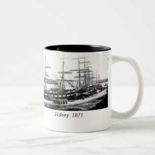 Tasse 2 Couleurs Quay circulaire 1871