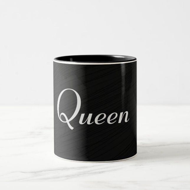 Tasse 2 Couleurs Queen Black Elegant (Centre)