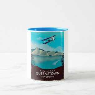 Tasse 2 Couleurs Queenstown Nouvelle-Zélande