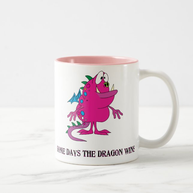 Tasse 2 Couleurs Quelques jours les victoires de dragon (Droit)