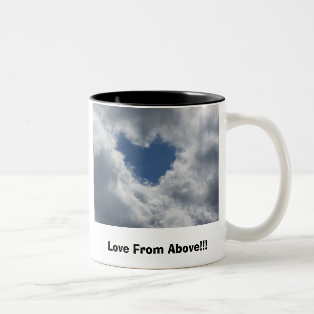 Tasse 2 Couleurs Quelqu'un vous aime là (Droit)