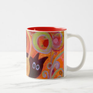 Tasse 2 Couleurs queues et chats