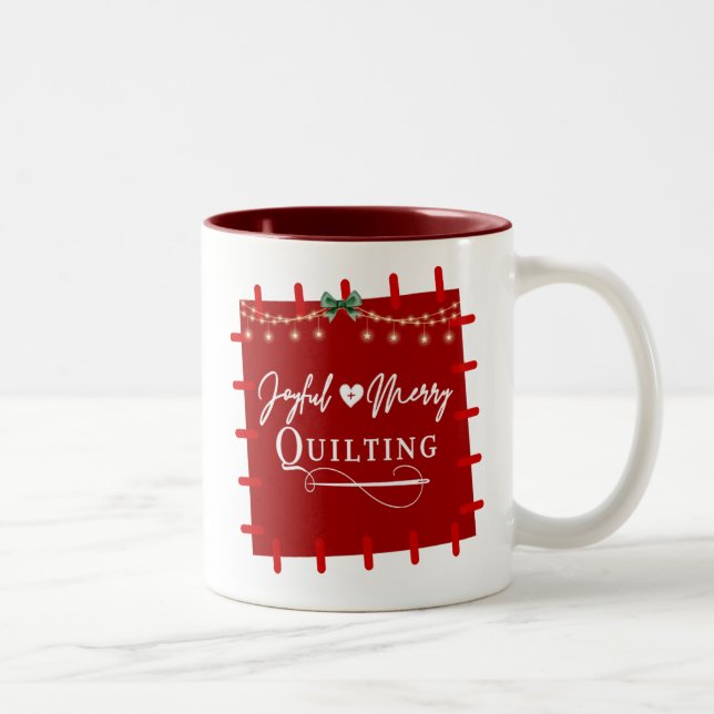 Tasse 2 Couleurs Quilt the Season (Droit)