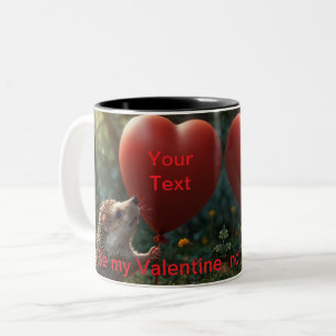 Tasse 2 Couleurs Quitter Tu Es Ma Valentine