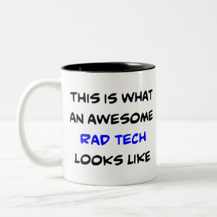 Tasse 2 Couleurs rad tech, génial