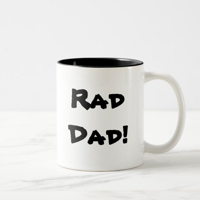 Tasse 2 Couleurs RadDad ! (Droit)