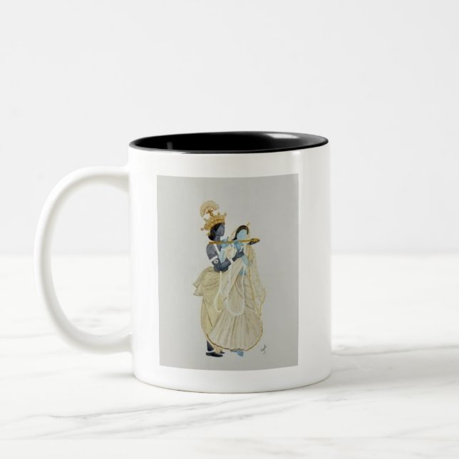 Tasse 2 Couleurs Radha Krishna Edition (Gauche)