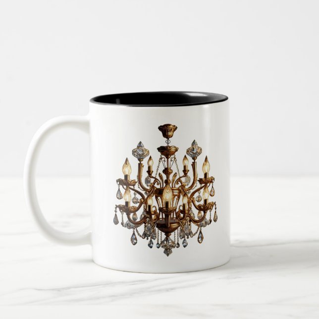 Tasse 2 Couleurs "Raffinement éclairé" (Gauche)