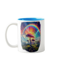 Rainbow Sky Musroom