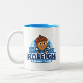 Tasse 2 Couleurs Raleigh Walking Tours Cute Acorn Logo