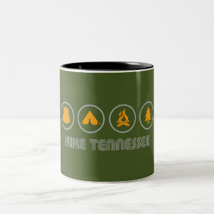 Tasse 2 Couleurs Randonnée dans le Tennessee