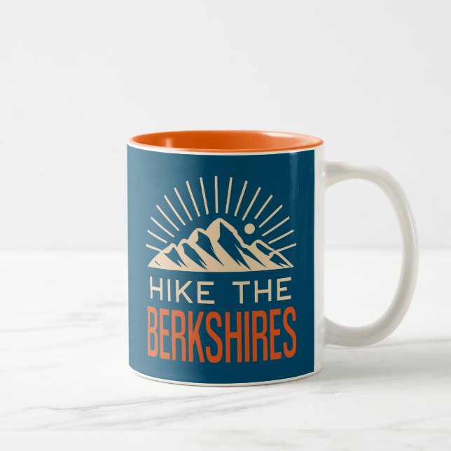 Tasse 2 Couleurs Randonnée Le Sunburst Du Massachusetts Berkshires (Droit)