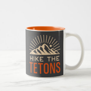 Tasse 2 Couleurs Randonnée The Tetons Sunburst