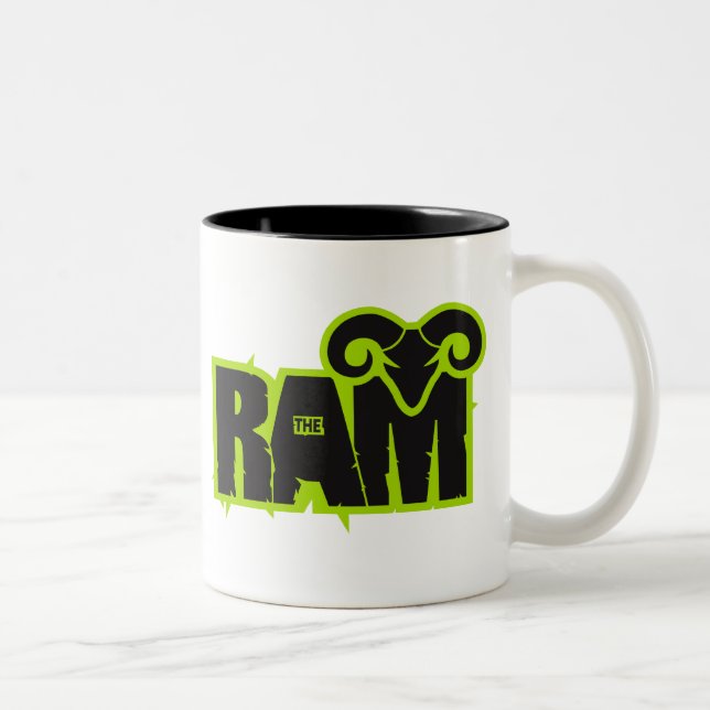 Tasse 2 Couleurs Randy "la RAM " (Droit)