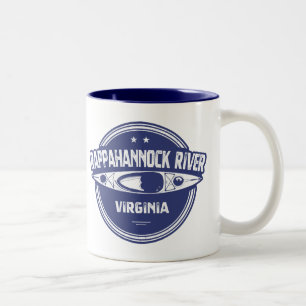 Tasse 2 Couleurs Rappahannock River, Virginie