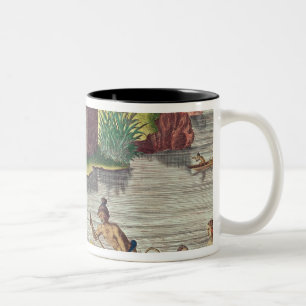Tasse 2 Couleurs Rassemblement des cultures pour l'entrepôt