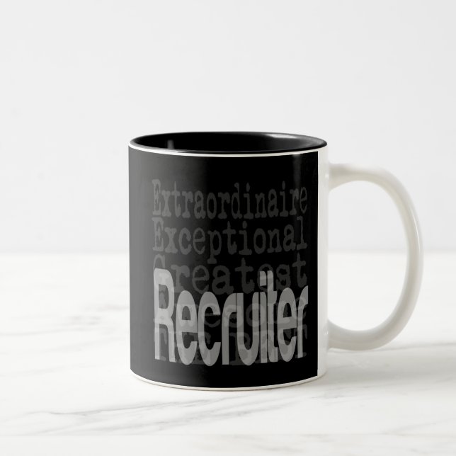 Tasse 2 Couleurs Recrutement (Droit)